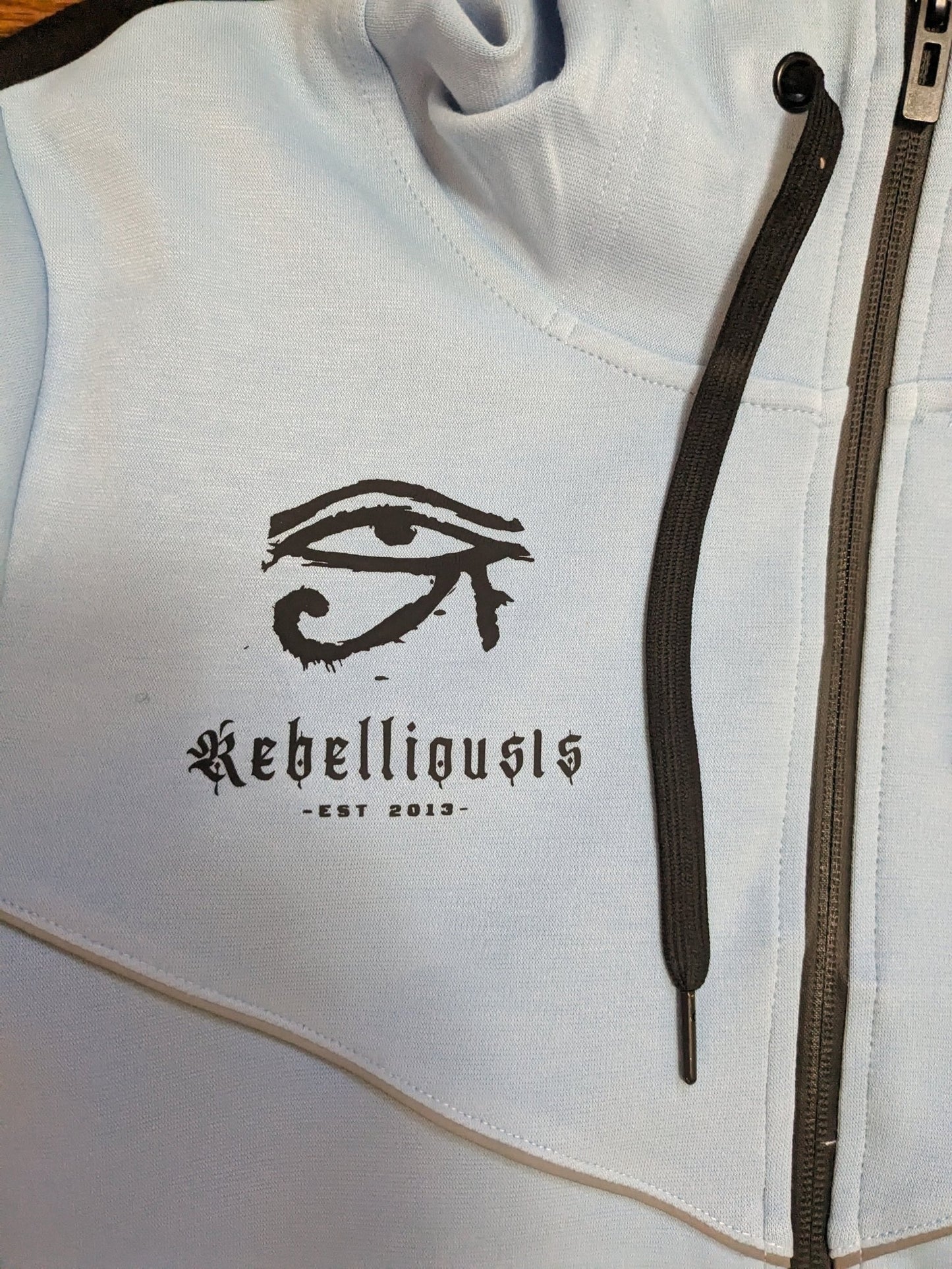 *PRE - ORDER* Rebellious1s 2 - Piece Reflective Ankh Jumpsuit - REBELLIOUS1S