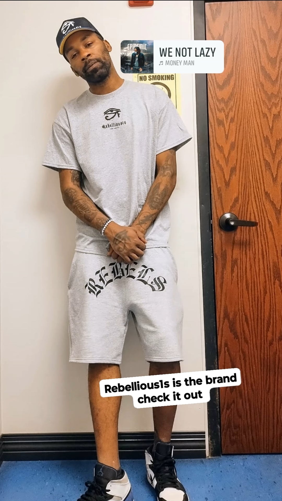 *PRE - ORDER* REBELS Fleece Shorts - REBELLIOUS1S