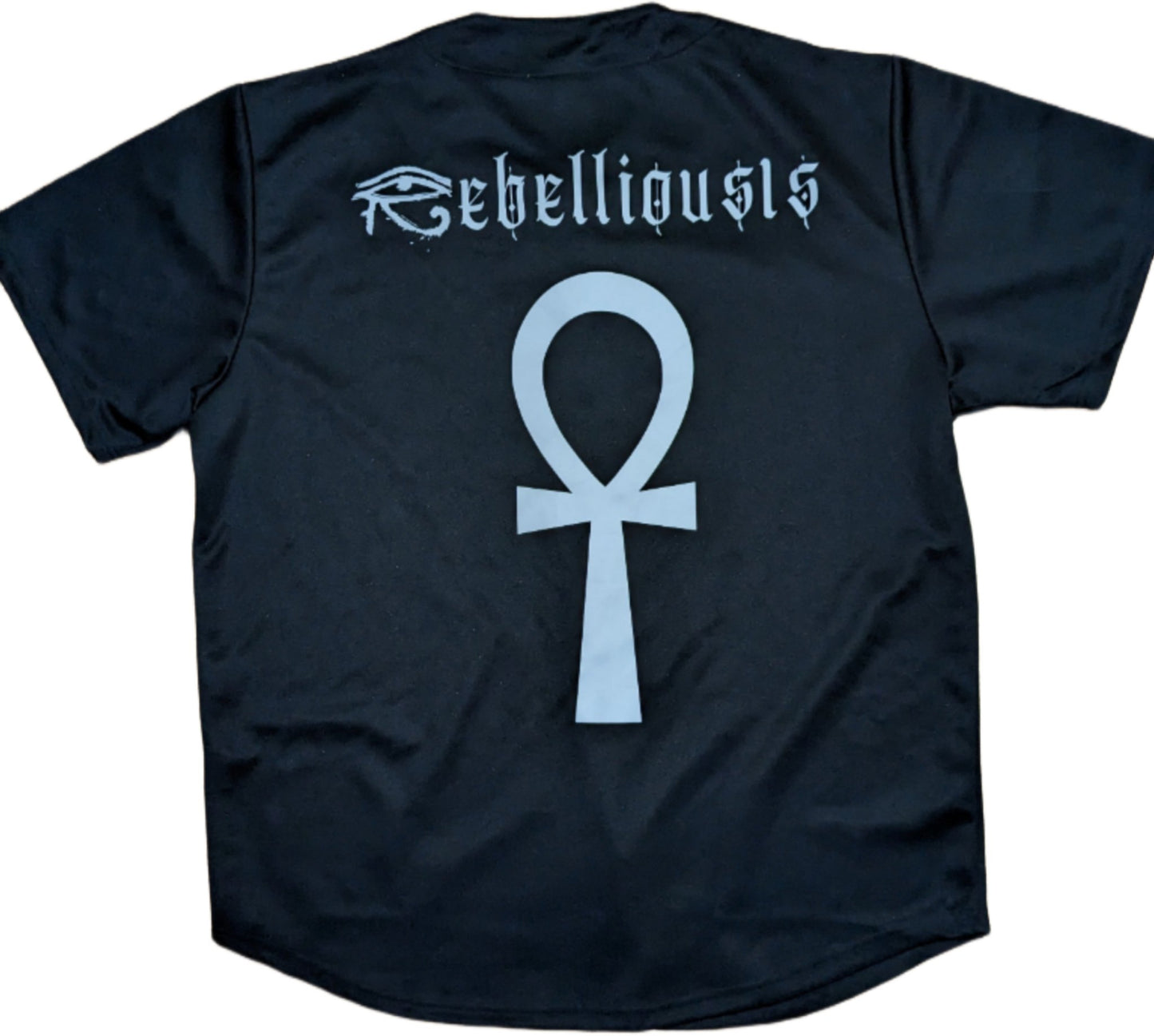 *PRE - ORDER* REBELS Short Sleeve Baseball Jersey - REBELLIOUS1S