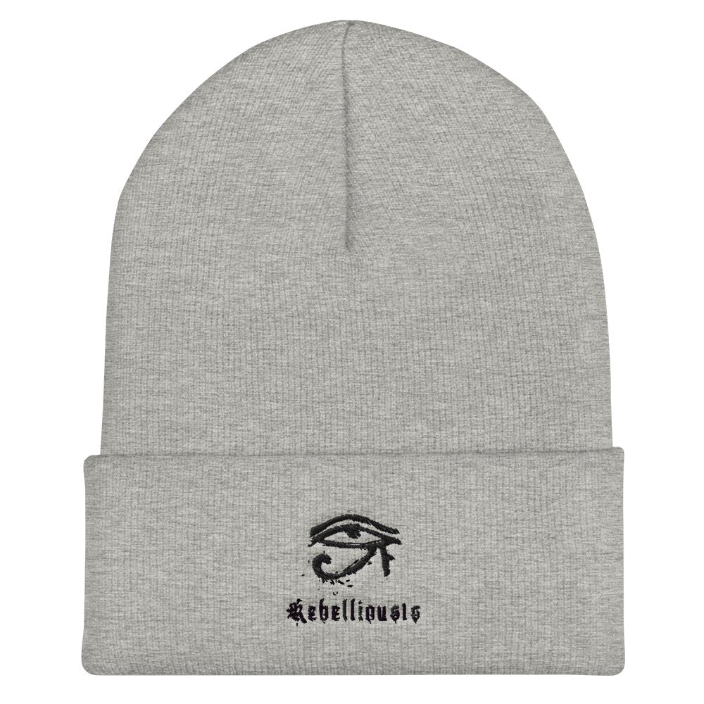 Rebellious1s Solid Cuffed Skully - REBELLIOUS1S