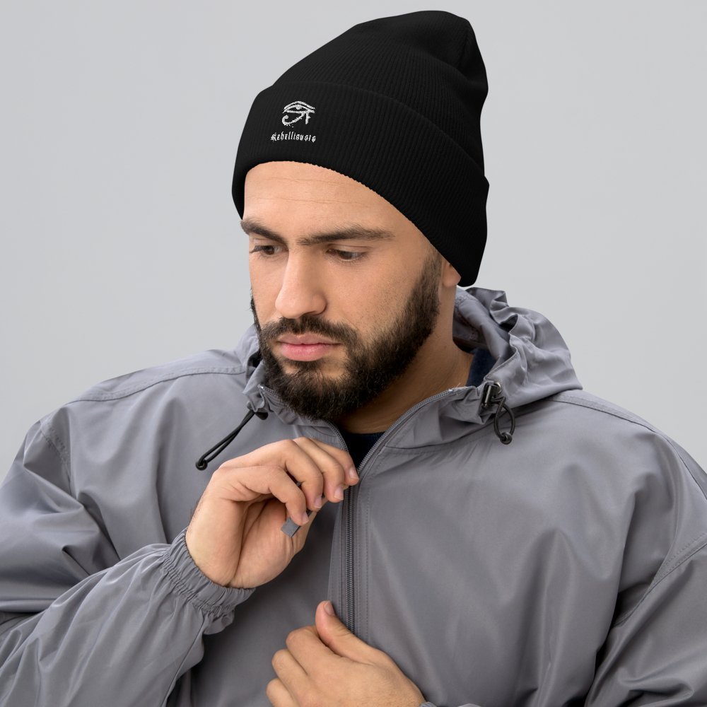Rebellious1s Solid Cuffed Skully - REBELLIOUS1S