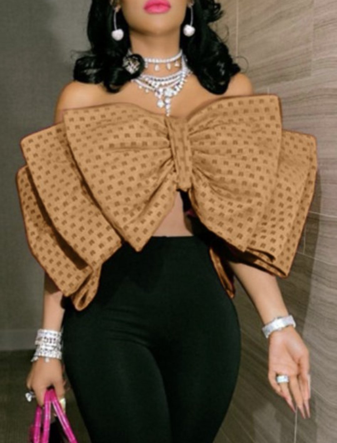 Rebellious1s Wrap'd Bowtie Bandeau Top - REBELLIOUS1S