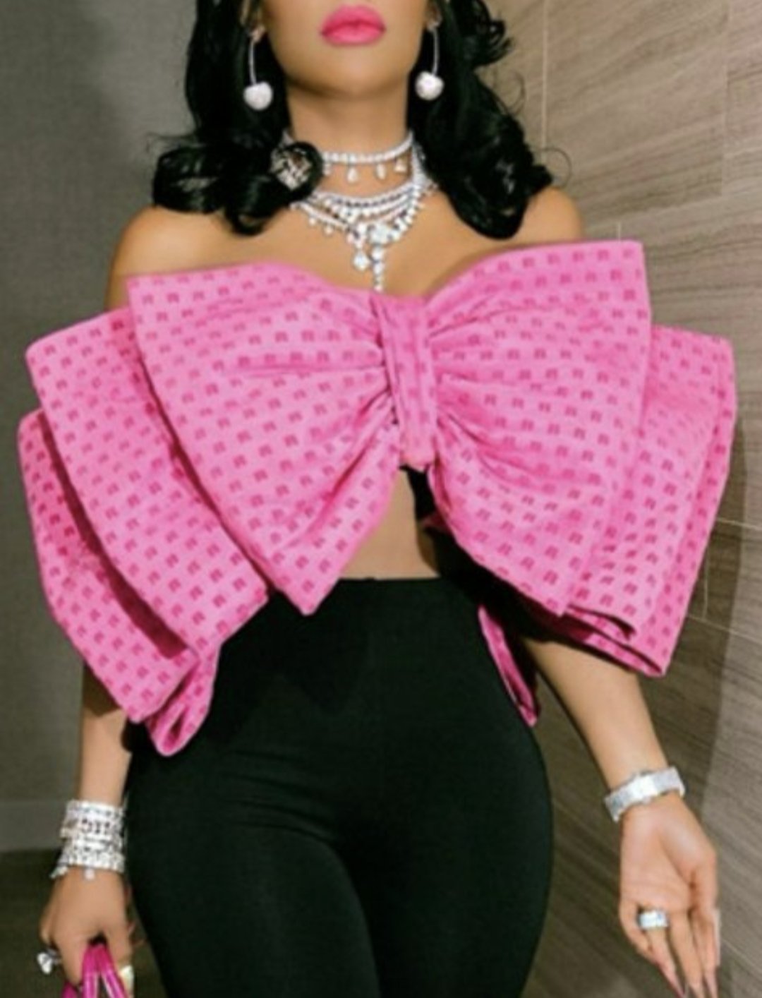 Rebellious1s Wrap'd Bowtie Bandeau Top - REBELLIOUS1S