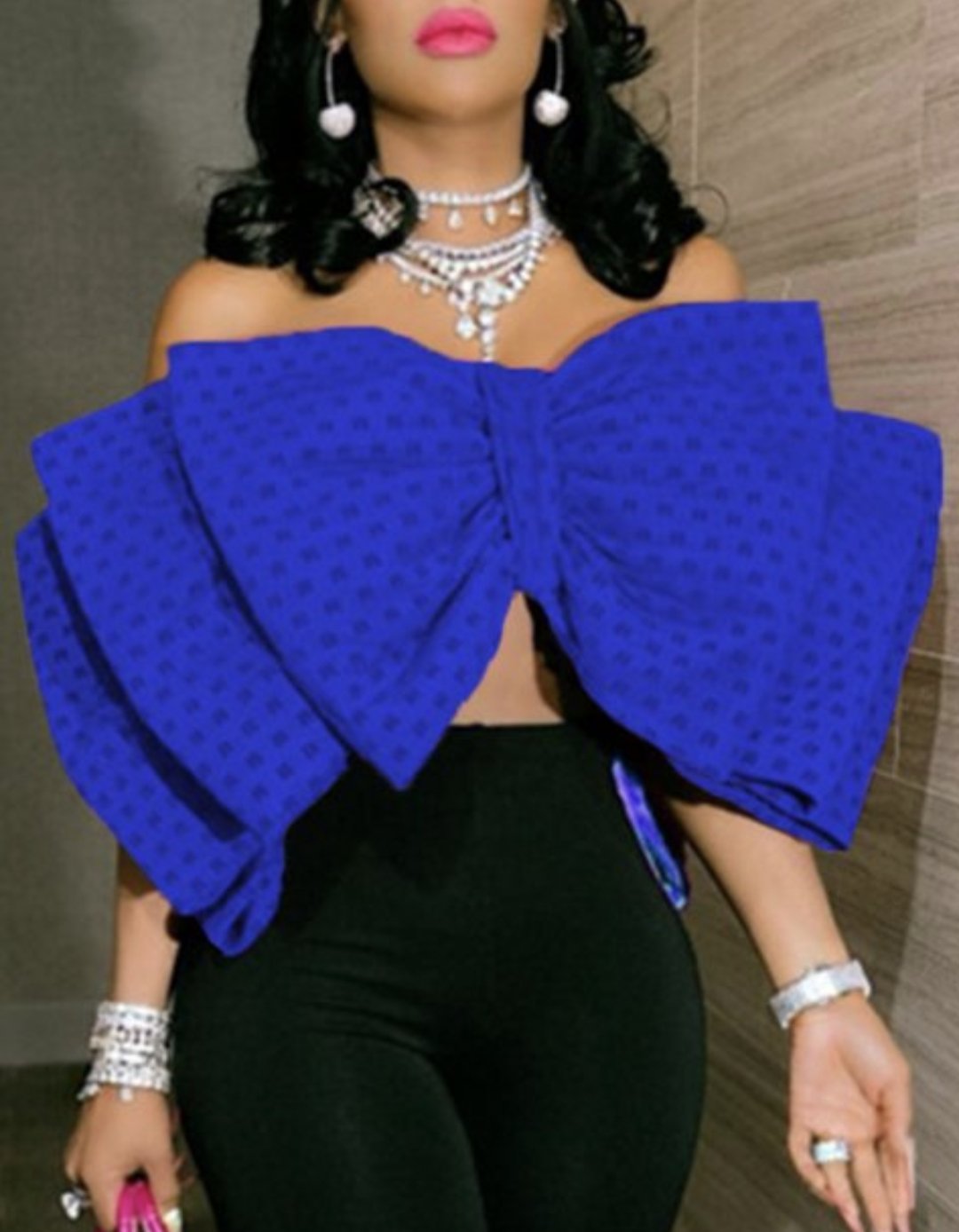 Rebellious1s Wrap'd Bowtie Bandeau Top - REBELLIOUS1S