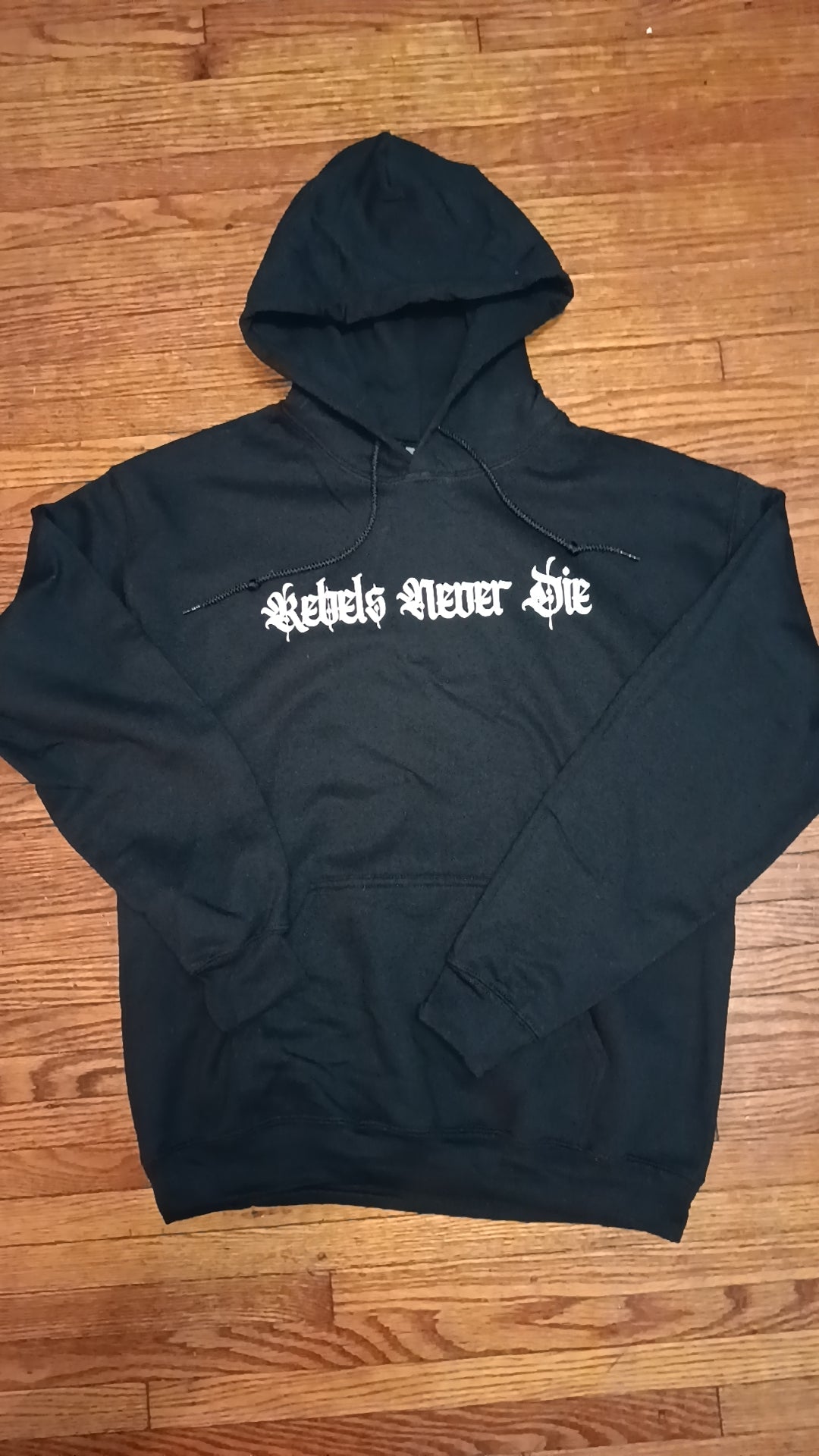 REBELS NEVER DIE Puff Hoodie - REBELLIOUS1S