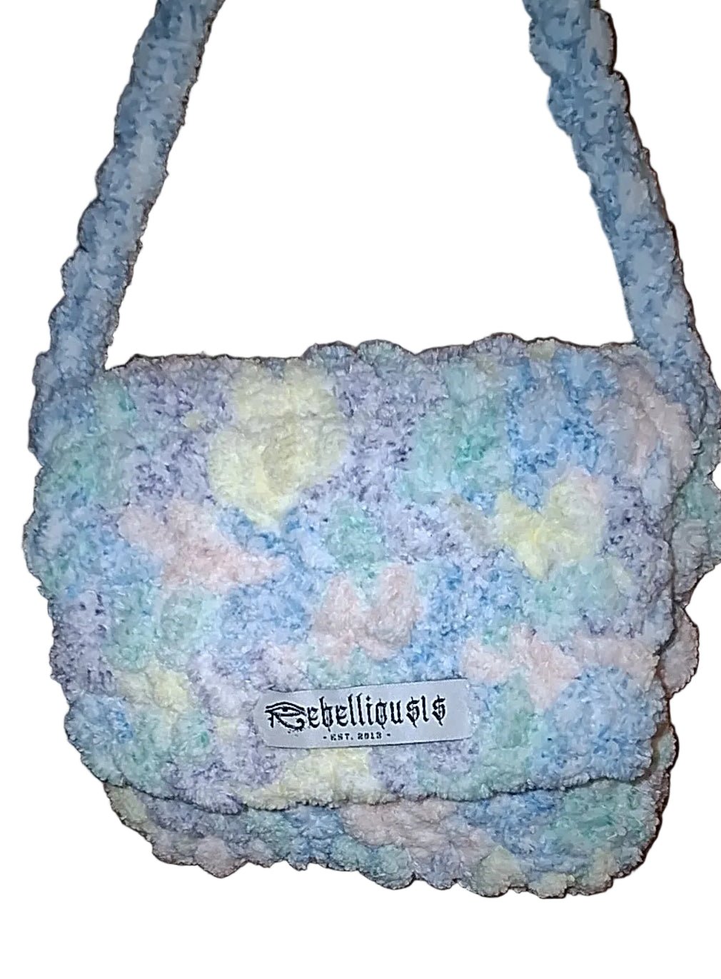Pastel Crochet Mini Bag - REBELLIOUS1S