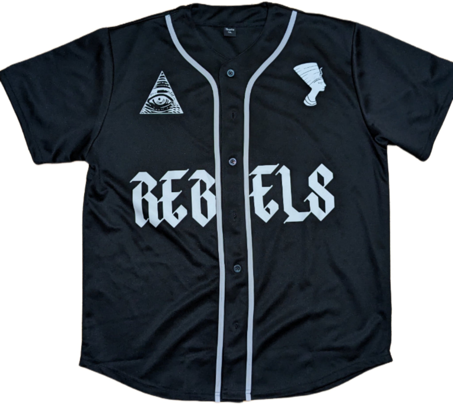 *PRE - ORDER* REBELS Short Sleeve Baseball Jersey - REBELLIOUS1S