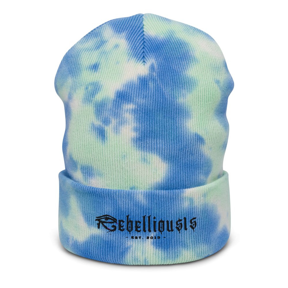 Rebellious1s Tie - dye Skully - REBELLIOUS1S