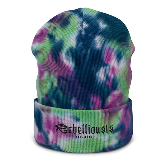 Rebellious1s Tie - dye Skully - REBELLIOUS1S