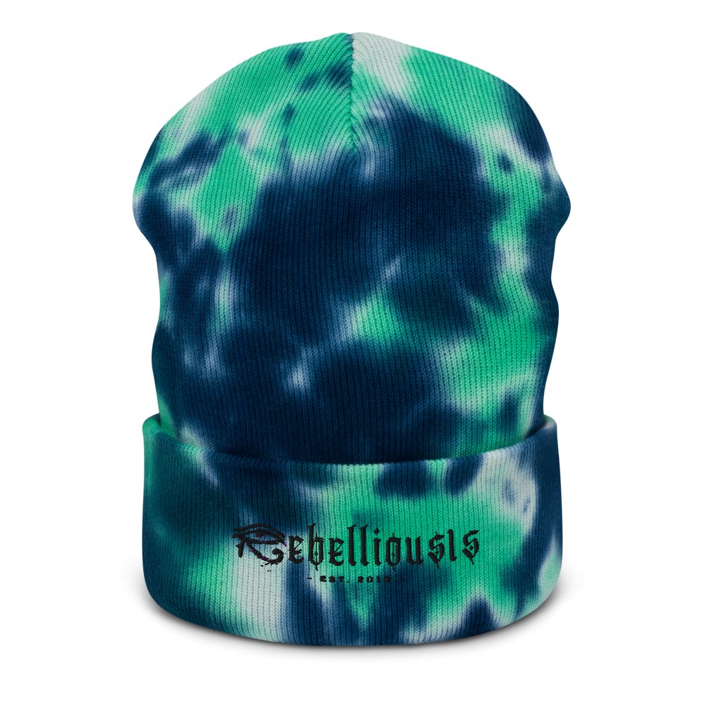 Rebellious1s Tie - dye Skully - REBELLIOUS1S